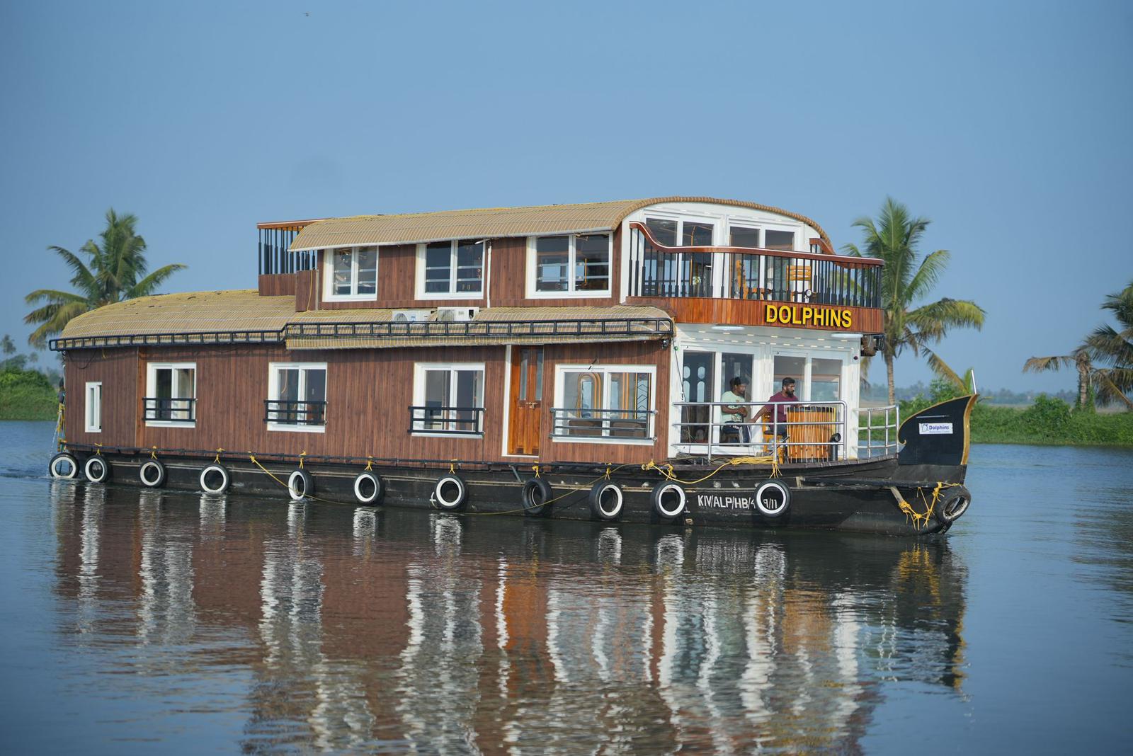 Luxury houseboat view 1
