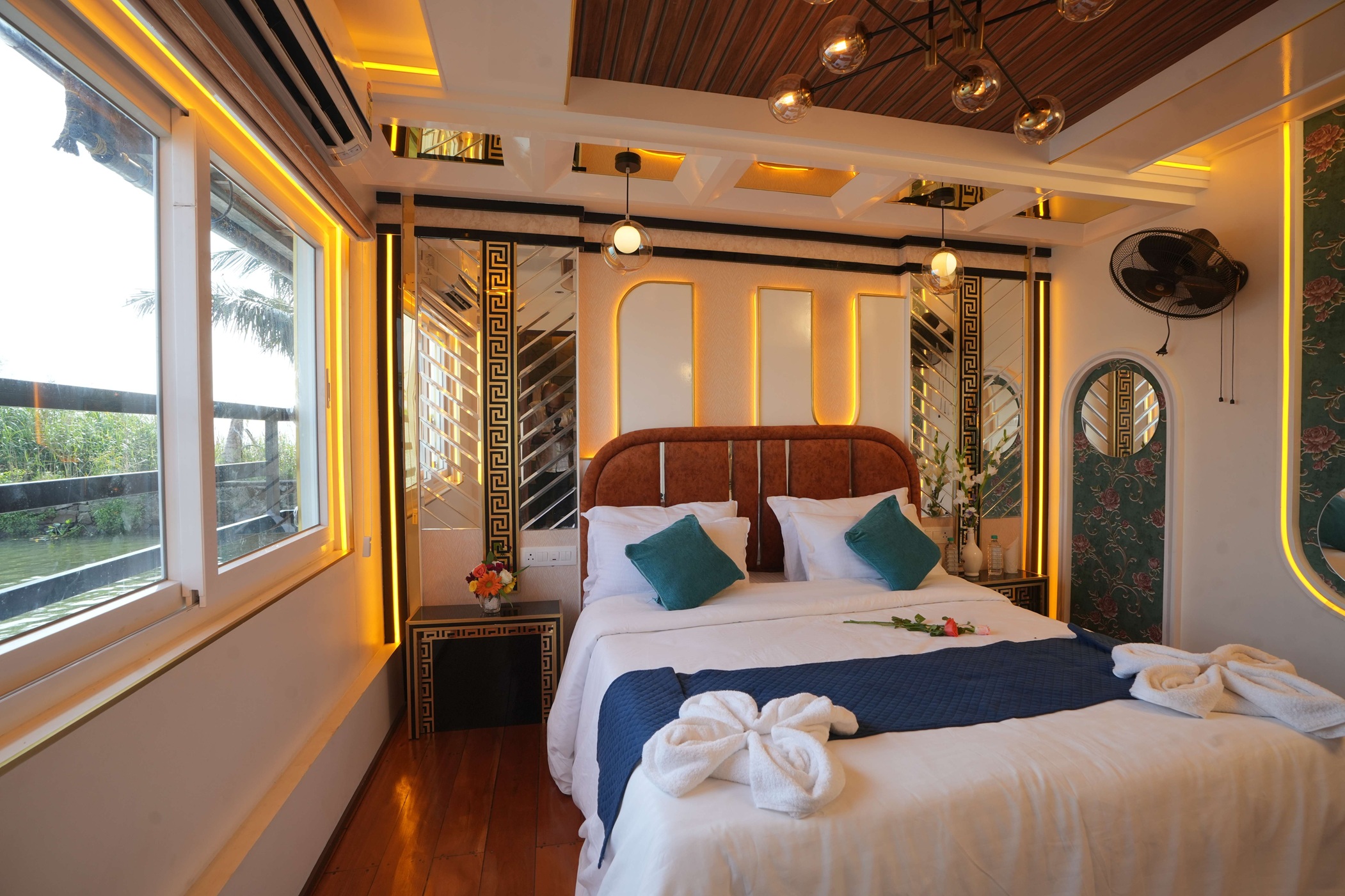 Luxury houseboat view 2