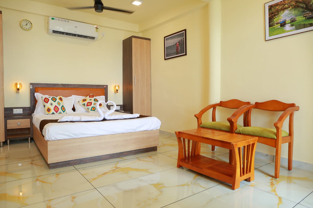 Comfortable hotel accommodation in Kerala