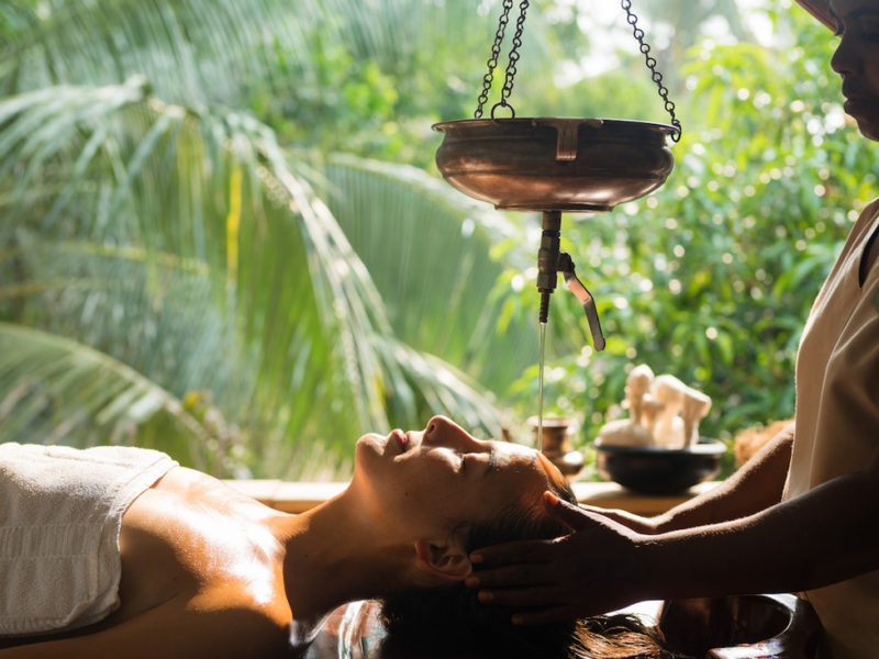 Traditional Kerala Ayurveda wellness treatment